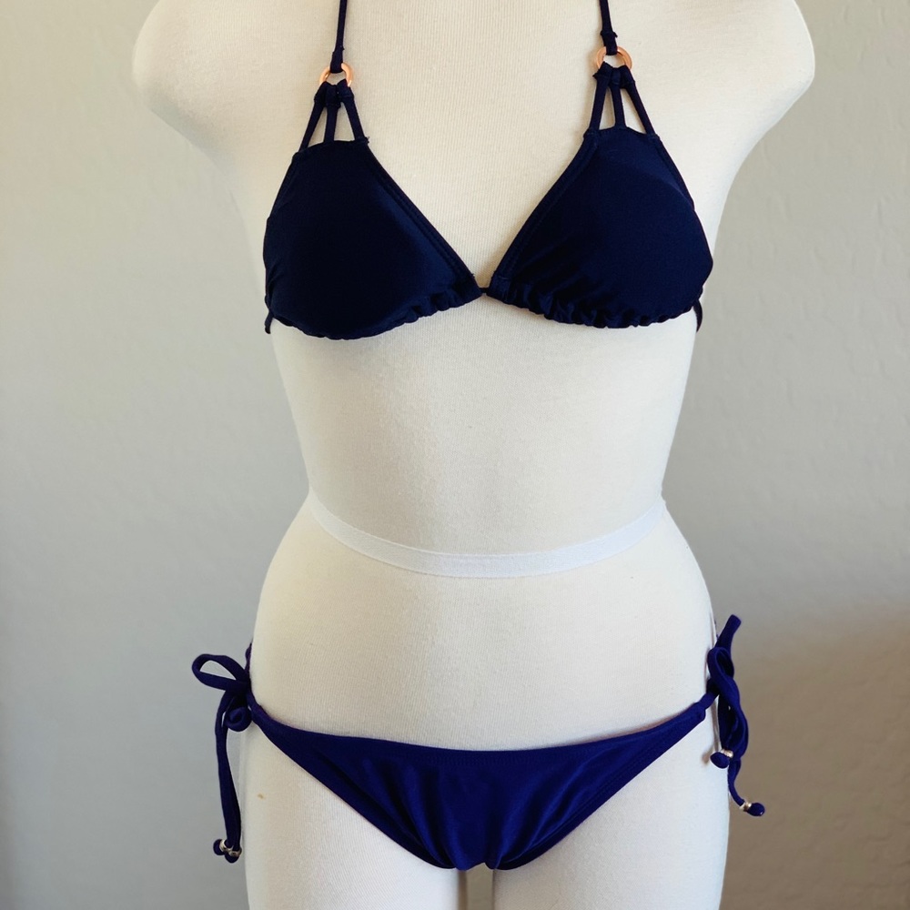 Purple bathing suit